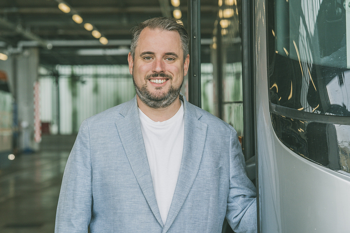 Porträt von Sergio Roth, Leiter VBL REISEN.