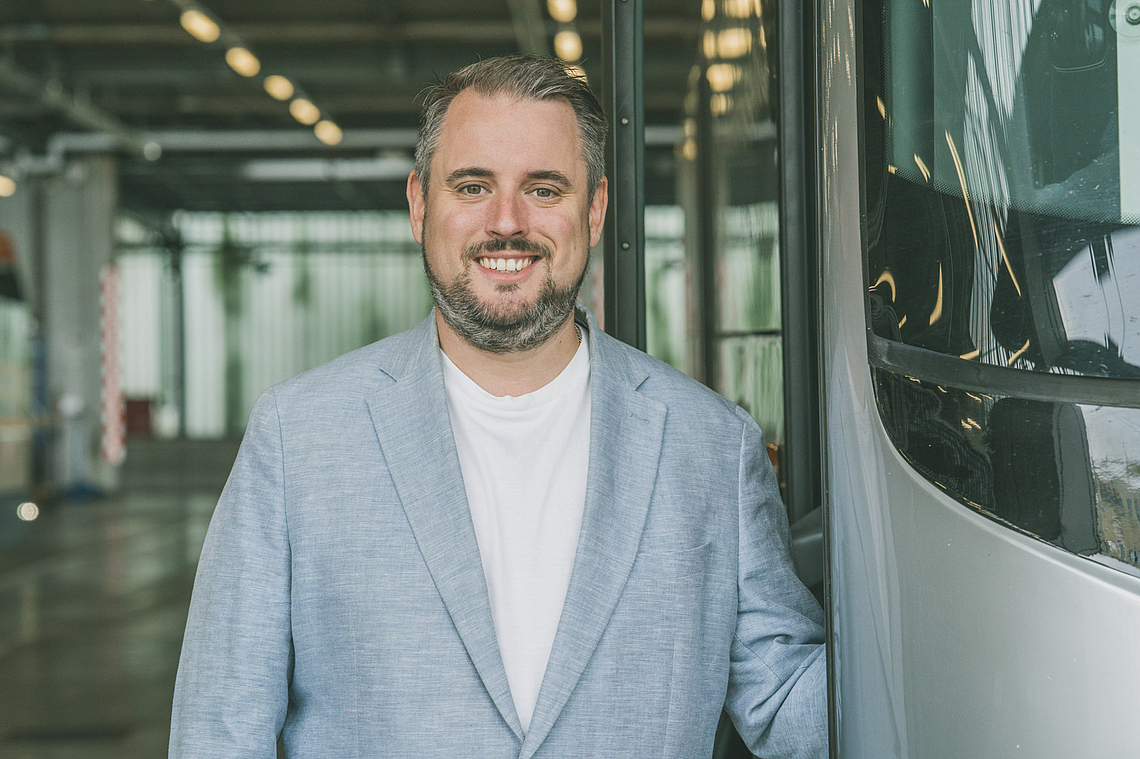 Porträt von Sergio Roth, Leiter VBL REISEN.