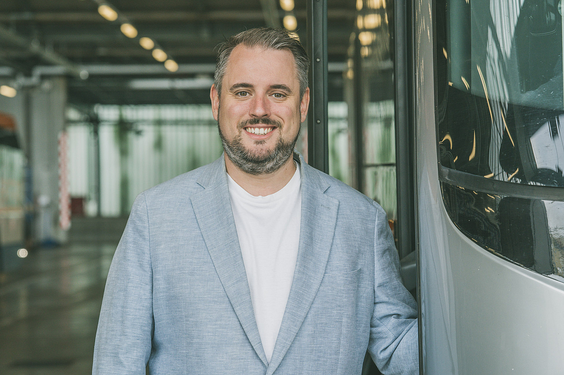 Porträt von Sergio Roth, Leiter VBL REISEN.